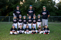 Dunnellon Little League Fall '24 T-Ball Black